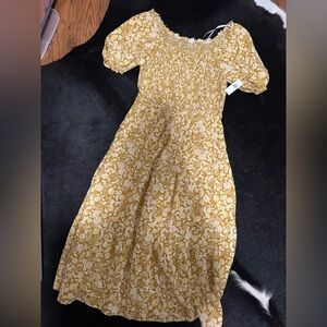 Floral Yellow Old Navy Dress